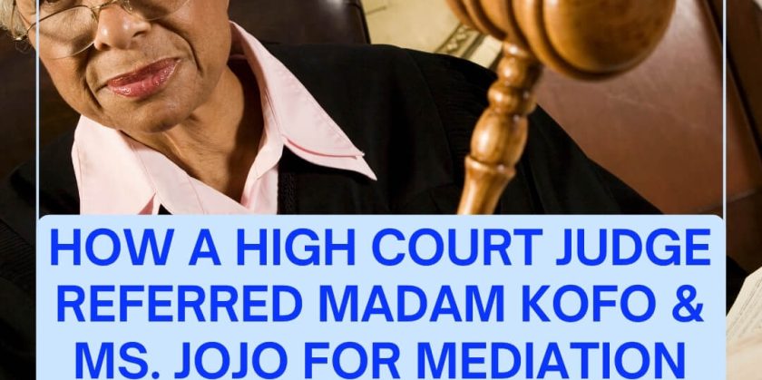 How A High Court Judge Referred Madam Kofo & Ms. Jojo For Mediation And Why You Should Care As A Business Person!